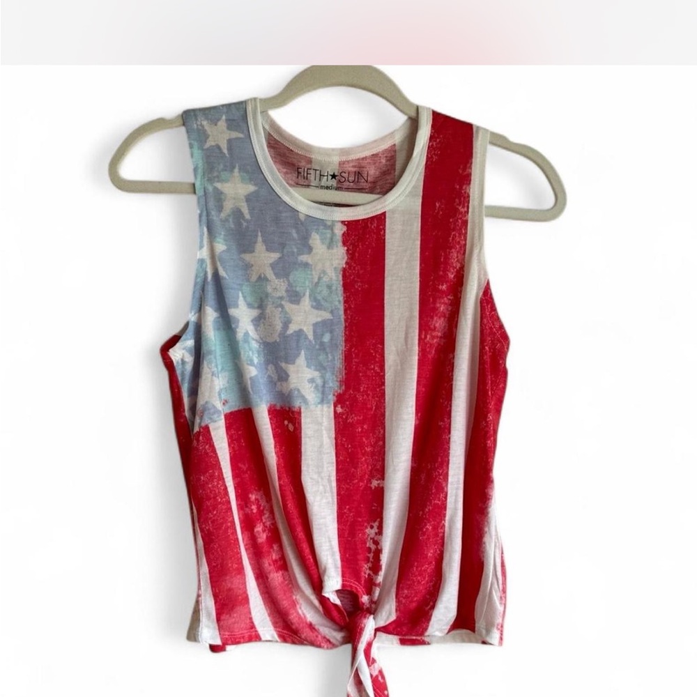 Fifth Sun Patriotic Stars and Stripes Tank